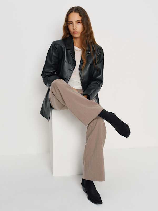 Western Roberta Ankle Boot - Black Suede